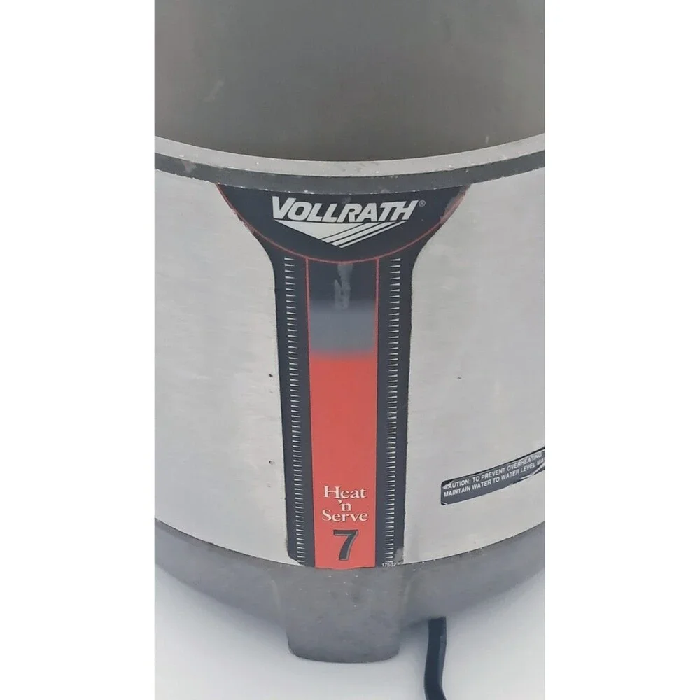 Vollrath Cayenne HS-7 Heat N Serve 7 Qt Commercial Food Warmer Rethermalizer